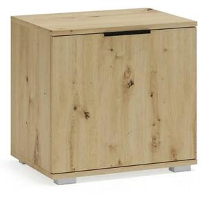 Pantofar CLIF ST-50, stejar artisan, PAL laminat, 50x38x48 cm