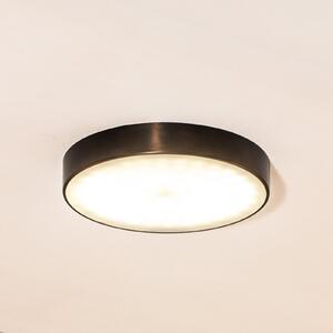 Argon Plafonieră cu LED Timur, antracit, oțel, Ø 34 cm, Negru, Camera de zi / sufragerie, Metal, Modern