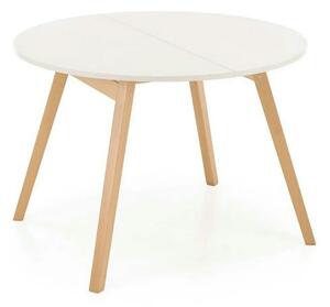 Masa extensibila RUBEN, casmir/stejar, PAL, 102/142x102x73 cm