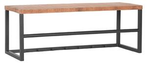 LABEL51 Cuier pentru haine Swing, 80x30x30 cm, lemn/oțel ars MT-2292