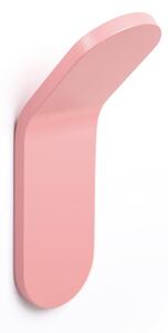 Agatatoare cuier Tik, finisaj roz, 40x125x47 mm