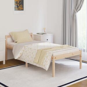Cadru de pat Single 3FT, 90x190 cm, lemn masiv de pin