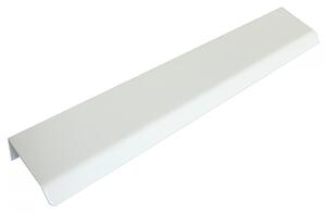Maner pentru mobilier Cruve, alb mat, L: 200 mm