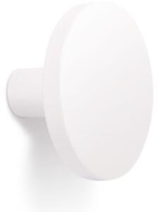 Buton pentru mobilier Como, alb mat, D:26 mm
