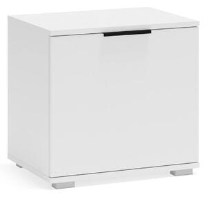 Pantofar CLIF ST-50, alb, PAL laminat, 50x38x48 cm