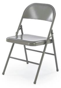 Scaun K565, gri, metal, 46x47x75 cm