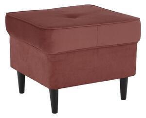 KONDELA Taburet modern, roz antic/nuc, RUFINO 3 NEW