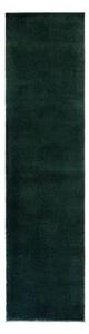 Covor tip traversă verde închis din fibre reciclate 60x230 cm Sheen – Flair Rugs