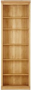 Bibliotecă în culoare naturală din lemn de pin 74x223x37 cm Anita – Støraa