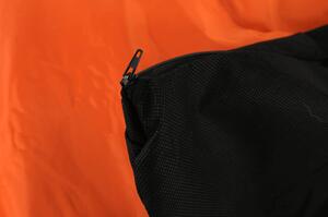 KONDELA Fotoliu tip sac, material textil portocaliu, GETAF