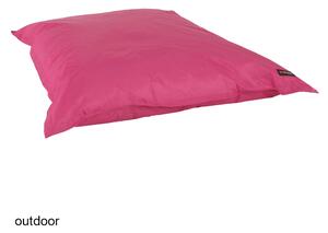 KONDELA Fotoliu tip sac, material textil roz, GETAF