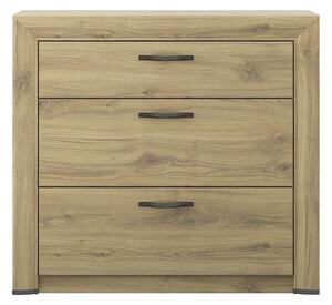 Comoda SAPORI, stejar navarra, PAL, 96x36x87 cm