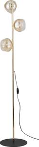 Brilagi - Lampadar VULCANO 3xG9/8W/230V auriu/bej fumuriu