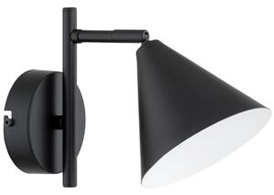 Lampă de perete ZELTA, 1x E27/15W/230V, neagră