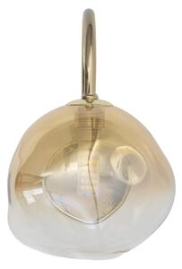 Brilagi - Lampă de perete VULCANO 1xG9/8W/230V aurie/bej fumuriu