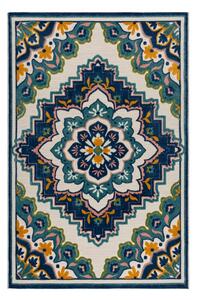 Covor de exterior albastru 160x230 cm Beach Floral – Flair Rugs
