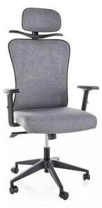 Scaun de birou Q-080 M, gri, 67x50x115/125 cm