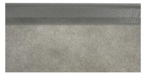 KONDELA Comodă cu sertare din material textil, negru/maro/gri, CAMILO TYP 1