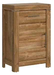 Comoda GENT, stejar stirling, PAL laminat, 66x40x101 cm