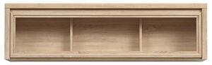 Vitrina suspendata KASPIAN, stejar sonoma, PAL, 144x31x40 cm