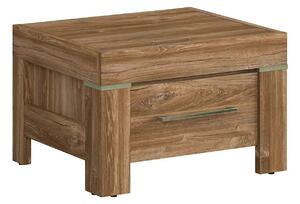 Noptiera GENT, stejar stirling, PAL laminat, 53x45x35 cm