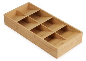 Organizator de tacâmuri în culoare naturală din bambus 17,5 x 38 cm DrawerStore – Joseph Joseph