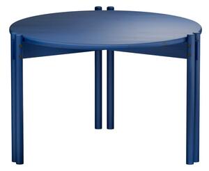 Măsuță de cafea albastră rotundă din lemn masiv de pin ø 60 cm Sticks – Karup Design