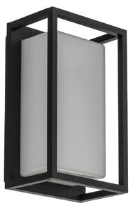 Lămpi de exterior Lucande, Ilirian, Negru, Balcon, Aluminiu, Modern