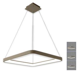 BRILAGI - lustră LED dimabilă suspendată pe cablu FALCON SLIM LED/50W/230V 50x50 cm bej + telecomandă