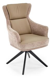 Scaun Houston 2156, Negru, Bej, 96x64x66cm, 12.3 kg