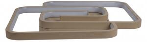 BRILAGI - Plafonieră LED dimabilă VELO LED/64W/230V 48x48 cm bej + telecomandă