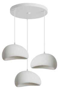 BRILAGI - Lampă suspendată pe cablu WABI SABI 3xE27/60W/230V albă