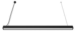 LED Plafonieră/lustră pe cablu LED/44W/230V 4000K 120 cm negru