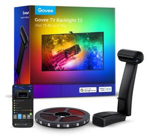 Govee - DreamView T2 DUAL TV 75-85" SMART LED retroiluminare RGBIC Wi-Fi