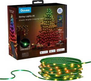 Govee - LED RGBICW Instalație luminoasă de Crăciun pentru exterior 2700-6500K 20m Wi-Fi Matter IP65