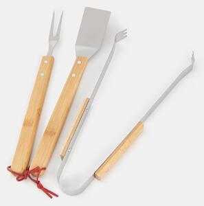 Sinsay - Set de 3 unelte pentru grătar - bej