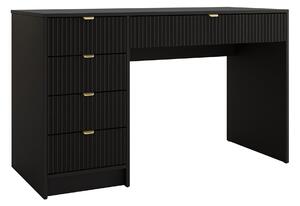 Birou Comfivo Papilio, Negru, MDF, PAL laminat, 76x120x55cm, 34 kg