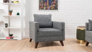 Atelier Del Sofa, Fotoliu Yasin gri 82/81/85 cm