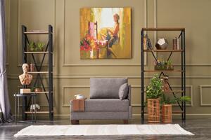 Atelier Del Sofa, Fotoliu Yusuf maro 100/75/80 cm