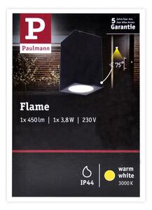 Aplică de exterior Paulmann 94327 LED/3,8W IP44 FLAME 230V antracit