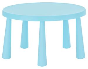 Masuta din plastic pentru copii, rotunda, albastra, diametru 85 cm, MC22