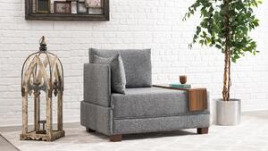 Atelier Del Sofa, Fotoliu Yusuf gri 100/75/80 cm