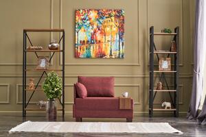 Atelier Del Sofa, Fotoliu Yusuf caramiziu 100/75/80 cm