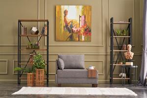 Canapea cu 1 loc, Atelier Del Sofa, Culoare: Maro