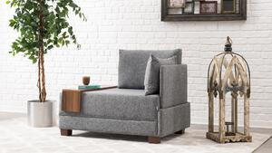 Atelier Del Sofa, Fotoliu Yusuf gri 100/75/80 cm