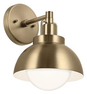 Lampă de perete Kichler KL-NIVA-1W-1P-CPZ NIVA 1xE27/40W/230V alamă