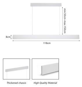 Lustră LED dimabilă pe cablu Brilagi SLIMLINE LED/40W/230V 3000-6000K alb + telecomandă