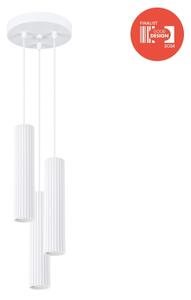 Brilagi - Lustră LED suspendată pe cablu CRESTO 3xGU10/10W/230V albă