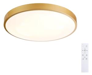 Brilagi - Lampă LED dimabilă GLASS POOL DOUBLE LED/48W/230V 40 cm aurie + telecomandă