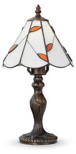 Brilagi - Lampă de masă Tiffany cu vitralii FOLIA 1xE27/60W/230V